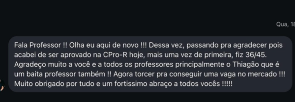 Depoimento C-PRO R 3