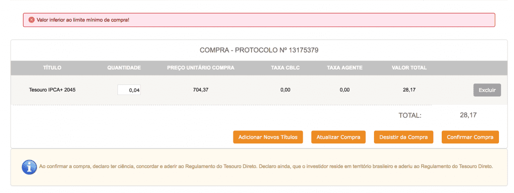 passo a passo para investir no tesouro direto